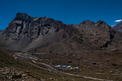 Cajon del Maipo, en Santiago.