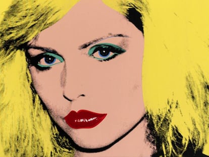 'Debbie Harry' (1980), retrato de la cantante de Blondie, de Andy Warhol.