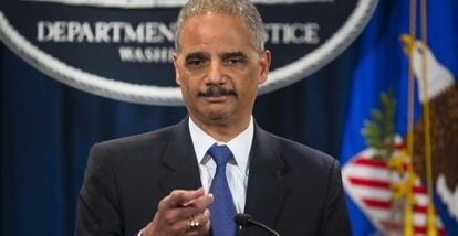 El secretario de Justicia de Estados Unidos, Eric Holder.