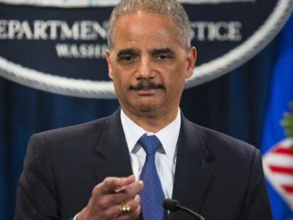 El secretario de Justicia de Estados Unidos, Eric Holder. 