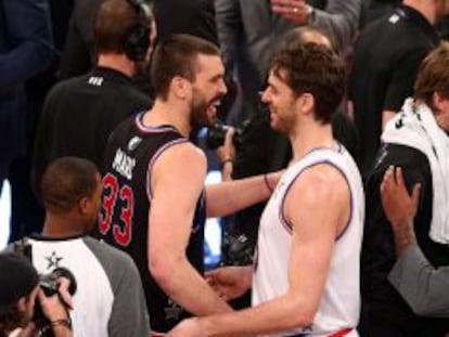 Marc y Paul Gasol, premio Princesa de Asturias de los deportes 2015.