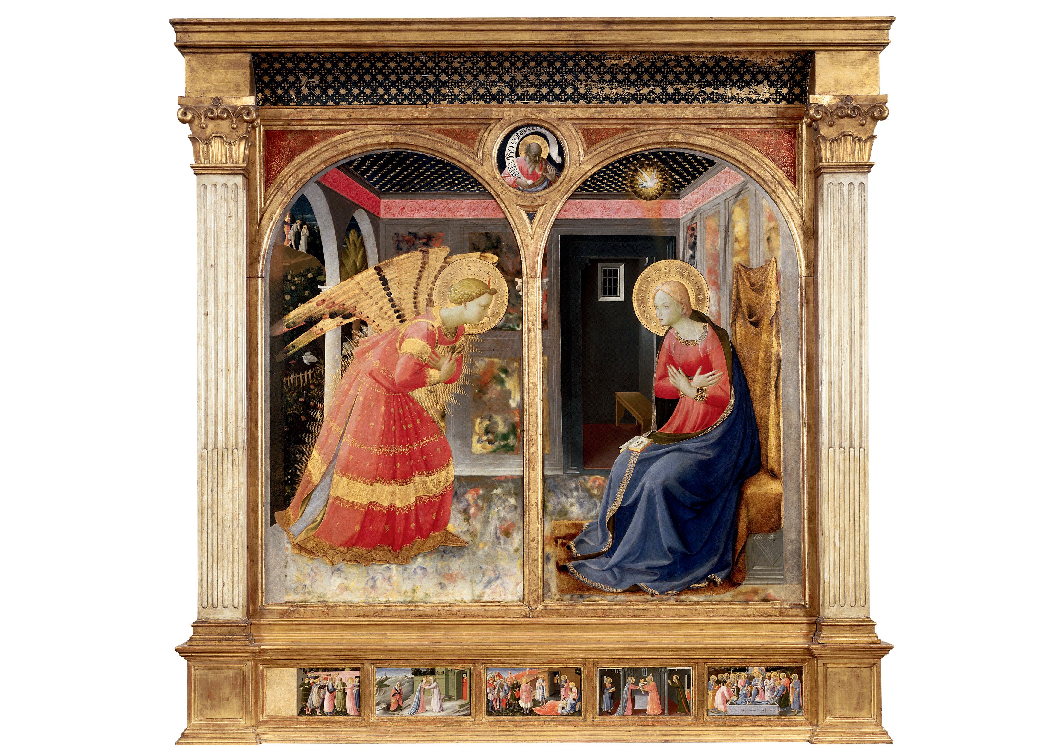 'Anunciación de Montecarlo', de Fra Angelico.