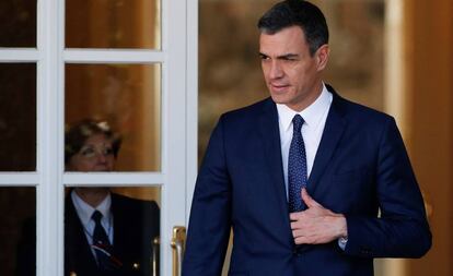 Pedro Sánchez nesta quinta-feira