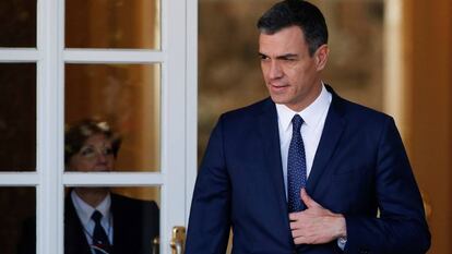 Pedro Sánchez nesta quinta-feira