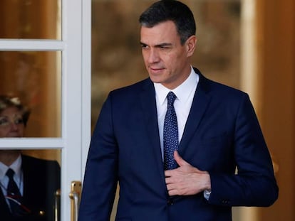 Pedro Sánchez nesta quinta-feira