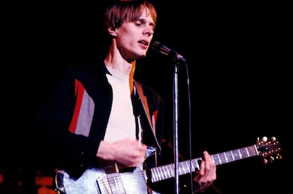 Tom Verlaine en el Bottom Line Club de Nueva York, en junio de 1978.