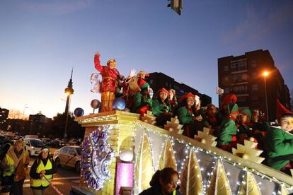 Cabalgata de reyes del distrito de Ciudad Lineal, Madrid.