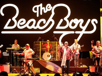 The Beach Boys en el concierto del festival de Jardins de Pedralbes.