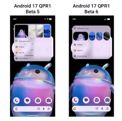 Uso nuevo de las ventanas en el Modo escritorio de Android 17
