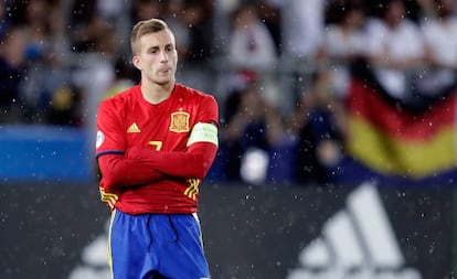 Deulofeu, tras el partido.