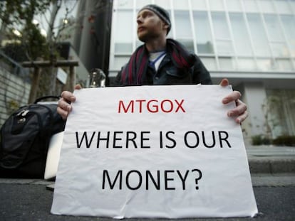 Kolin Burges está há uma semana na sede da Mt. Gox, em Tóquio, exigindo a recuperação do dinheiro que depositou na plataforma.