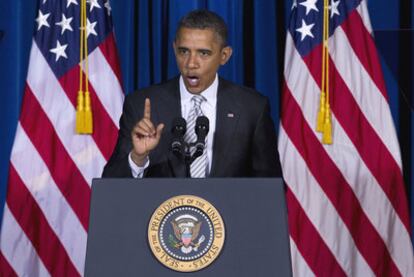 El presidente de EE UU, Barack Obama, habla en un foro sobre el legado latinoamericano celebrado ayer en Washington.
Mansur Arbabsiar.