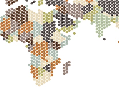 Mapa de África - Estar donde estés - Banco Sabadell