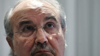 El exvicepresidente económico, Pedro Solbes.