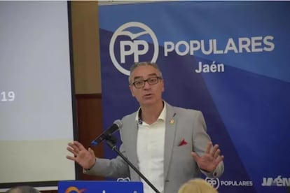 El alcalde de Bailén, Luis Mariano Camacho. / EP