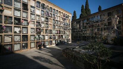 Cementerio de Sant Andreu, en Barcelona.