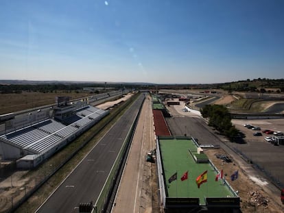 Vista panor&aacute;mica del circuito del Jarama, el pasado viernes.