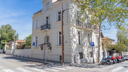 Palacete en la zona alta de Barcelona en el que residió Johan Cruyff.