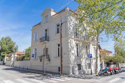 Palacete en la zona alta de Barcelona en el que residió Johan Cruyff.