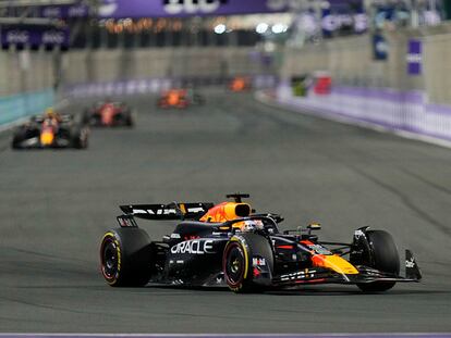 Max Verstappen durante el Gran Premio de Arabia Saudí.