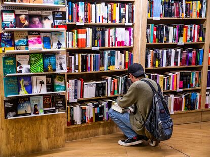 La librería La Casa del Libro, en la Gran Vía madrileña, el 21 de marzo de 2022.