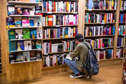 La librería La Casa del Libro, en la Gran Vía madrileña, el 21 de marzo de 2022.