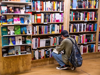 La librería La Casa del Libro, en la Gran Vía madrileña, el 21 de marzo de 2022.