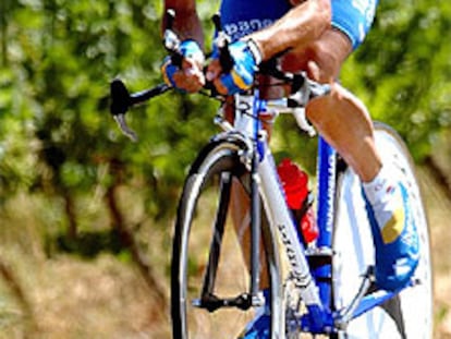 Francisco Mancebo, en la contrarreloj de Gaillac a Cap Decouverte.