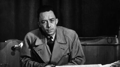 El escritor Albert Camus.