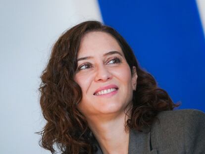 La presidenta de la Comunidad de Madrid, Isabel Díaz Ayuso.