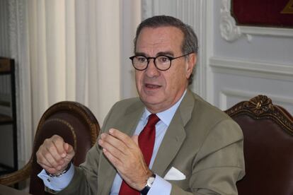 José María Alonso, decano del Ilustre Colegio de Abogados de Madrid (ICAM).