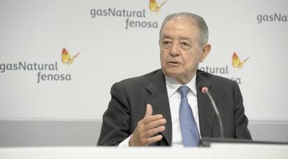 El presidente de Gas Natural, Salvador Gabarró.