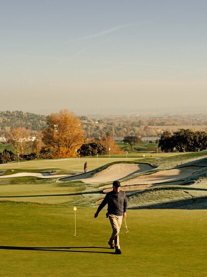 El golf es una de las grandes pasiones Francisco González. 
