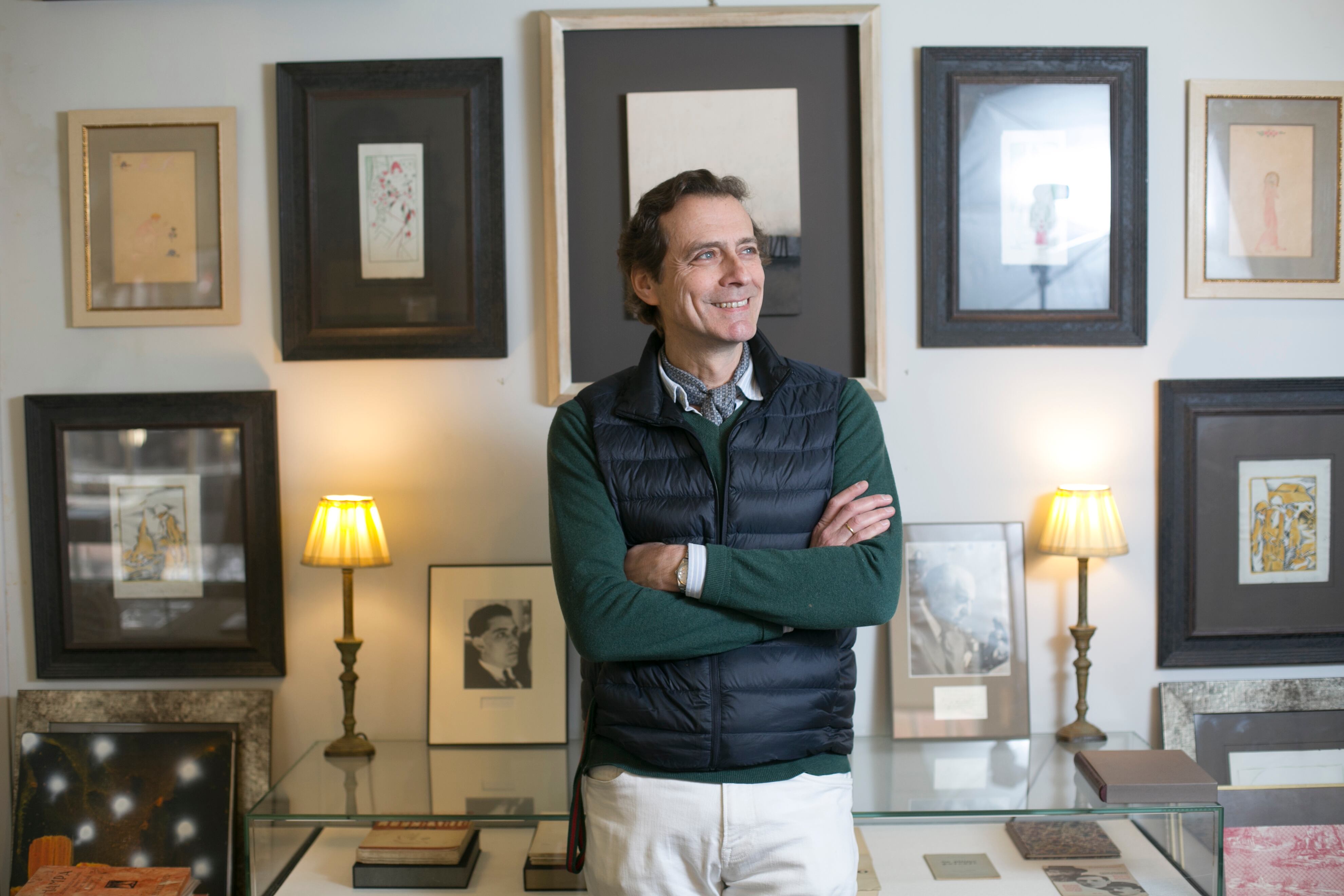 Ariel Domenech, creador de bibliotecas exquisitas