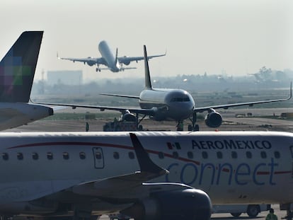 El Aeropuerto Internacional de la Ciudad de México, en una fotografía de archivo.