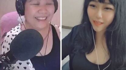 La popular vlogger china tuvo un fallo técnico en directo que reveló su verdadera identidad.