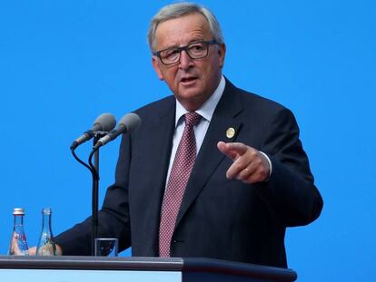 El presidente de la Comisi&oacute;n Europea, ean-Claude Juncker.