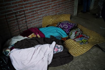 El campamento se encontraba ubicado en Uruapan, la capital del aguacate michoacano.