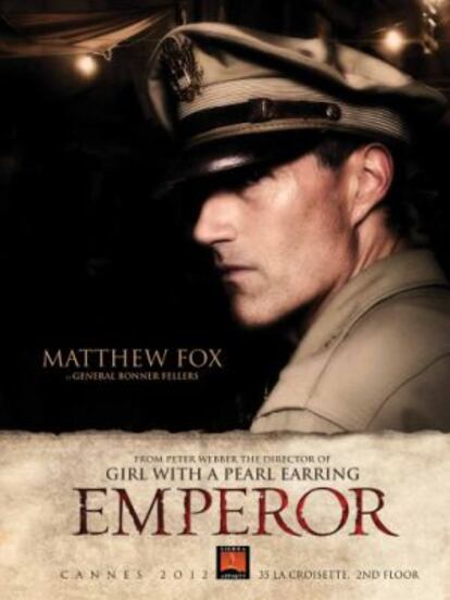 Cartel para 'Emperor', de Petter Webber, con Matthew Fox en el papel principal.