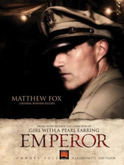 Cartel para 'Emperor', de Petter Webber, con Matthew Fox en el papel principal.