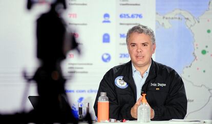 El presidente de Colombia, Iván Duque.