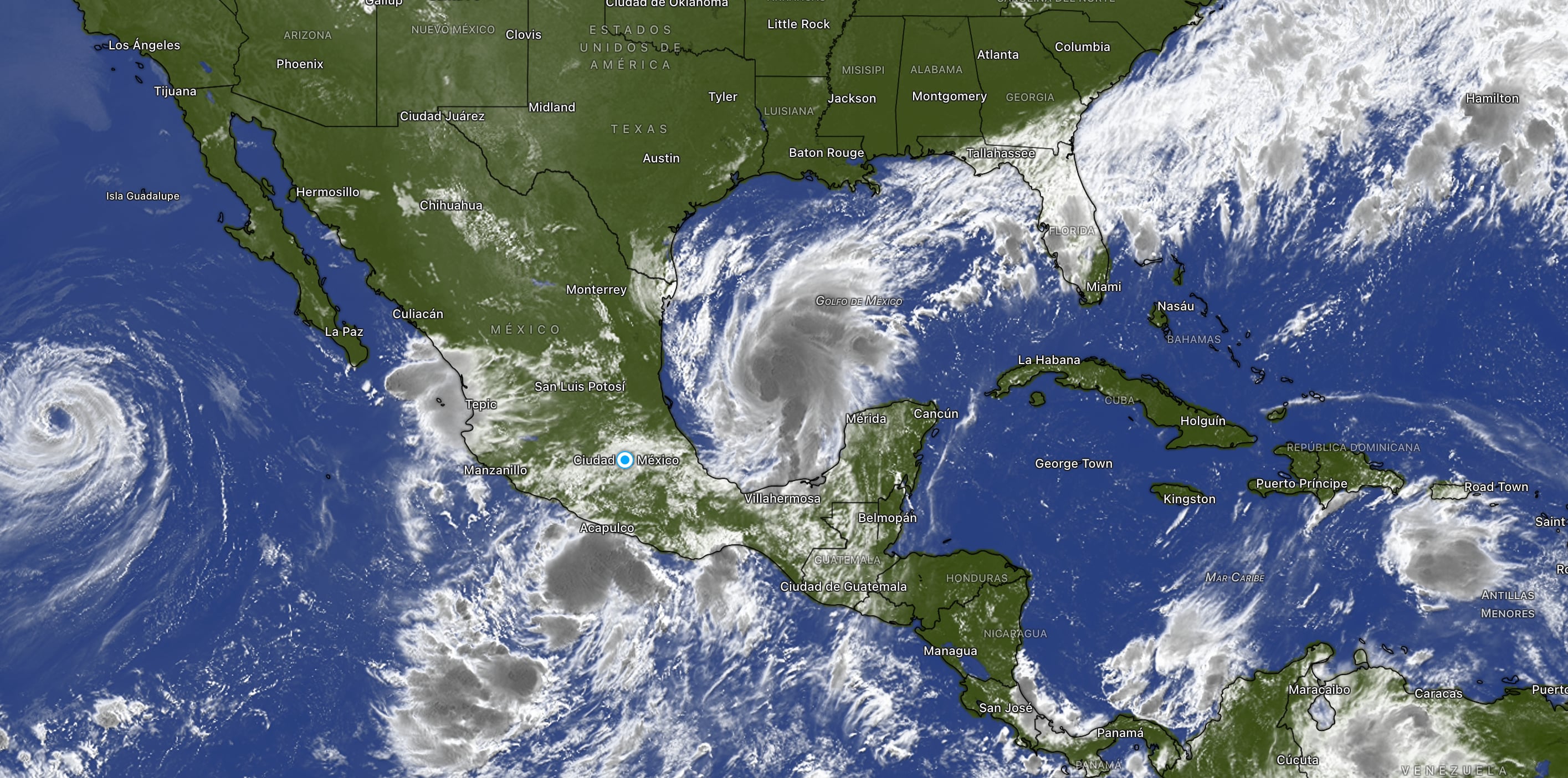 La tormenta tropical ‘Isaías’ se fortalece en el golfo y amenaza con llegar como huracán a Estados Unidos
