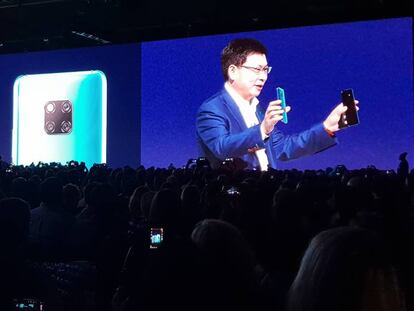 Presentación del Huawei Mate 20 y Mate 20 Pro en Londres.