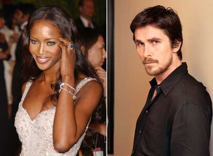 Naomi Campbell y Christian Bale, los más guapos según un estudio de la Universidad de Gdansk.