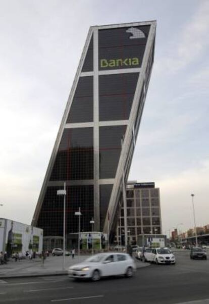 Vista de la sede de Bankia en Madrid. EFE/Archivo