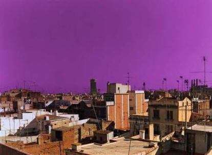 <i>True stories 11</i> (2001), el cielo de Barcelona según Hannah Collins (Galeria del&#39;s Angels).