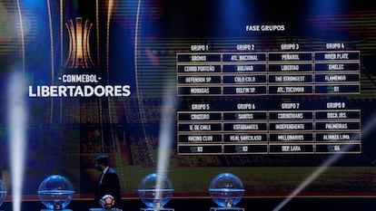 Os grupos da Libertadores 2018.