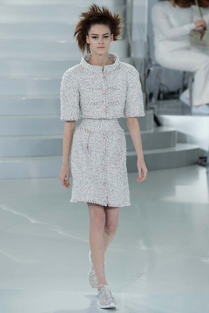 desfile alta costura primavera verano 2014 Chanel