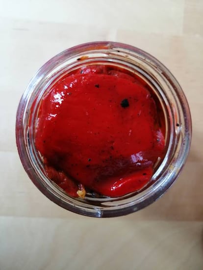 Pimiento del piquillo de Lodosa, elaborado según las normas de la DO