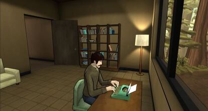 Un momento de 'The novelist', con su protagonista, Dan Kaplan.
